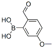 5-Methoxy-2-formylphenylboronic acid Structure,40138-18-9Structure