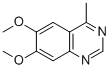 6,7-Dimethoxy-4-methylquinazoline Structure,4015-31-0Structure