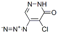 5-Azido-4-chloro-3(2h)-pyridazinone Structure,40175-80-2Structure