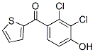 (2,3-Dichloro-4-oxyphenyl)-2-thienylmethanone Structure,40180-03-8Structure