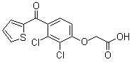 2-(2,3-Dichloro-4-(thiophene-2-carbonyl)phenoxy)acetic acid Structure,40180-04-9Structure