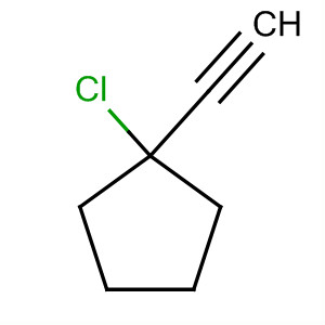 Cyclopentane, 1-chloro-1-ethynyl-(9ci) Structure,40185-07-7Structure