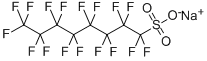 Sodium heptadecafluoro-1-octanesulfonate Structure,4021-47-0Structure