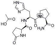 Thyrotropin releasing hormone acetate salt Structure,40216-95-3Structure