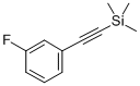 1-[(Trimethylsilyl)ethynyl]-3-fluorobenzene Structure,40230-96-4Structure