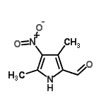 3,5-Dimethyl-4-nitro-1h-pyrrole-2-carbaldehyde Structure,40236-20-2Structure