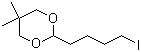 2-(4-Iodobutyl)-5,5-dimethyl-1,3-dioxane Structure,402480-06-2Structure