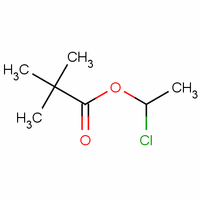 1-Chloroethyl pivalate Structure,40258-80-8Structure