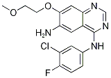 N4-(3-chloro-4-fluorophenyl)-7-(2-methoxyethoxy)-4,6-quinazolinediamine Structure,402855-01-0Structure