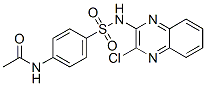 N-(4-{[(3-chloroquinoxalin-2-yl)amino]sulfonyl}phenyl)acetamide Structure,4029-42-9Structure