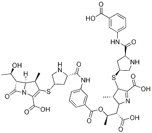 Ertapenem dimer ester Structure,402955-38-8Structure