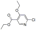 6-Chloro-4-ethoxypyridine-3-carboxylic acid ethyl ester Structure,40296-47-7Structure