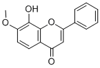 8-Hydroxy-7-methoxyflavone Structure,40316-76-5Structure