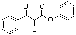 Benzenepropanoic acid, a,b-dibromo-, phenyl ester Structure,40326-95-2Structure