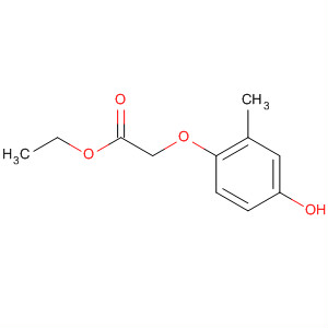 Ethyl 2-(4-hydroxy-2-methylphenoxy)acetate Structure,403612-14-6Structure