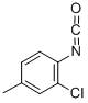 2-Chloro-4-methylphenyl isocyanate Structure,40398-00-3Structure