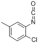 2-Chloro-5-methylphenyl isocyanate Structure,40398-03-6Structure