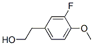 3-Fluoro-4-methoxyphenethyl alcohol Structure,404-91-1Structure