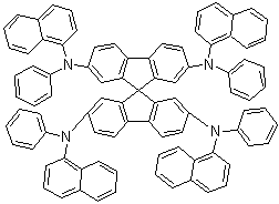 2,2’,7,7’-Tetrakis[n-naphthalenyl(phenyl)-amino]-9,9-spirobifluorene Structure,404001-42-9Structure