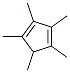 1,2,3,4,5-Pentamethylcyclopentadiene Structure,4045-44-7Structure