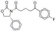 3-[5-(1,5-Dioxo-5-(p-fluorophenylpentyl]-4r-phenyl-2-oxazolidinone Structure,404874-93-7Structure