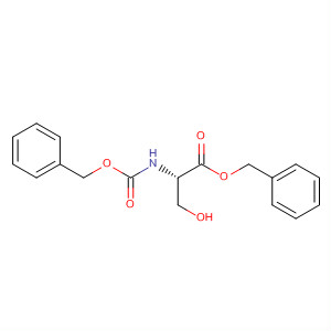 Serine, n-[(phenylmethoxy)carbonyl]-, phenylmethyl ester Structure,40489-45-0Structure