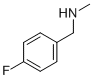 (4-Fluoro-benzyl)-methyl-amine Structure,405-66-3Structure