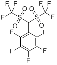 1-[Bis(trifluoromethanesulfonyl)methyl]-2,3,4,5,6-pentafluorobenzene Structure,405074-81-9Structure