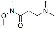 Propanamide, 3-(dimethylamino)-n-methoxy-n-methyl-(9ci) Structure,405212-55-7Structure