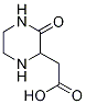 (3-Oxopiperazin-2-yl)acetic acid Structure,405214-33-7Structure