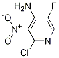 2-Chloro-5-fluoro-3-nitropyridin-4-amine Structure,405230-90-2Structure