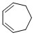 1,3-Cycloheptadiene Structure,4054-38-0Structure