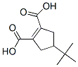 1-Cyclopentene-1,2-dicarboxylic acid, 4-(1,1-dimethylethyl)- (9ci) Structure,40557-34-4Structure