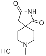 8-Methyl-2,8-diazaspiro[4.5]decane-1,3-dione hydrochloride Structure,4056-51-3Structure