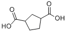 Cyclopentane-1,3-dicarboxylic acid Structure,4056-78-4Structure