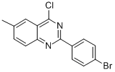 2-(4-Bromo-phenyl)-4-chloro-6-methyl-quinazoline Structure,405933-97-3Structure