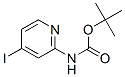 Carbamic acid, (4-iodo-2-pyridinyl)-, 1,1-dimethylethyl ester Structure,405939-28-8Structure