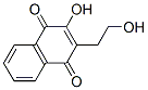 1,4-Naphthalenedione, 2-hydroxy-3-(2-hydroxyethyl)-(9ci) Structure,406164-70-3Structure