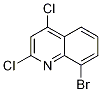 8-Bromo-2,4-dichloroquinoline Structure,406204-86-2Structure