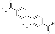 4-Formyl-2-methoxybiphenyl-4-carboxylic acid methyl ester Structure,406233-36-1Structure