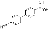 4’-Cyano-1,1’-biphenyl-4-ylboronic acid, Structure,406482-73-3Structure