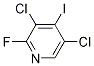 3,5-Dichloro-2-fluoro-4-iodopyridine Structure,406676-24-2Structure