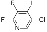 5-Chloro-2,3-difluoro-4-iodopyridine Structure,406676-26-4Structure