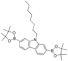 9-Octyl-2,7-bis(4,4,5,5-tetramethyl-1,3,2-dioxaborolan-2-yl)-9h-carbazole Structure,406726-92-9Structure