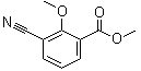 Benzoic acid, 3-cyano-2-methoxy-, methyl ester Structure,406938-72-5Structure