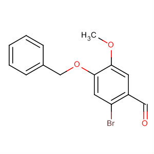 4-Benzyloxy-2-bromo-5-methoxy-benzaldehyde Structure,40705-22-4Structure