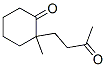 2-Methyl-2-(3-oxo-butyl)-cyclohexanone Structure,4071-58-3Structure