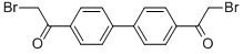 1,1’-(1,1’-Biphenyl)-4,4’-diylbis(2-bromoethan-1-one Structure,4072-67-7Structure