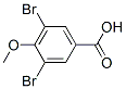 3,5-Dibromo-4-methoxybenzoic acid Structure,4073-35-2Structure