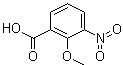 2-Methoxy-3-nitrobenzoic acid Structure,40751-88-0Structure